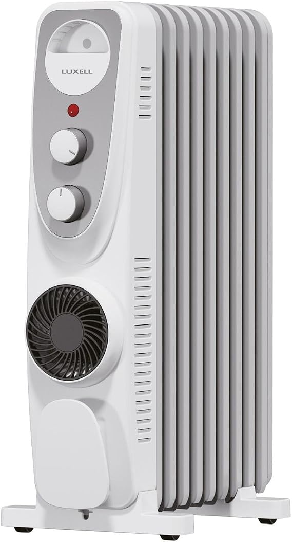 Luxell LUX09-FP-WG 9 Dilim Beyaz Gri 2400 W Yağlı Radyatör