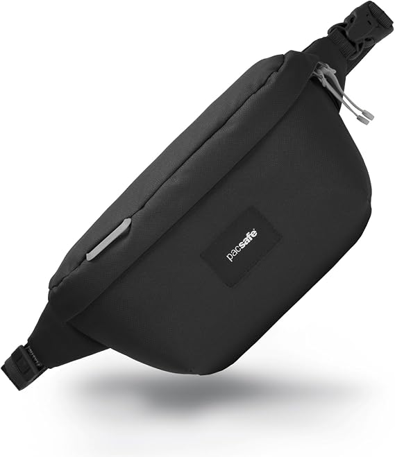 Pacsafe Go Anti Theft Sling Pack, Jet Black