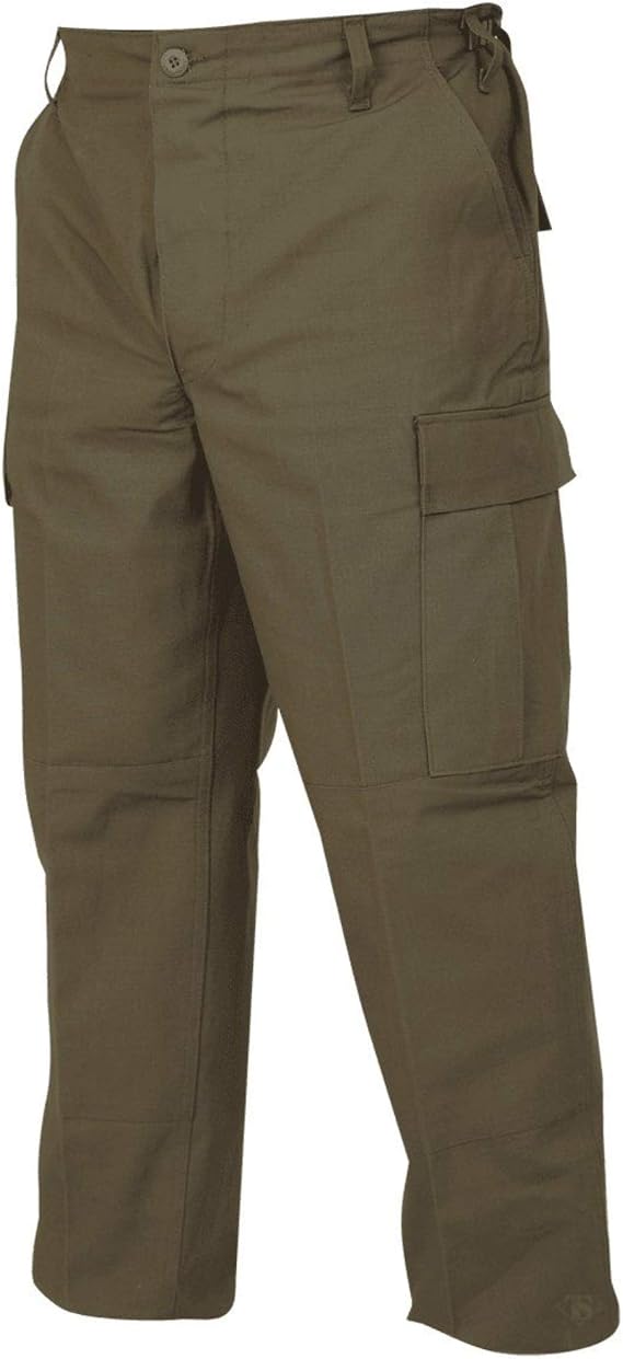 Tru-Spec Men's BDU Pants - Tactical Uniform Pants for Military and Law Enforcement, 100% Cotton Rip-Stop Fabric