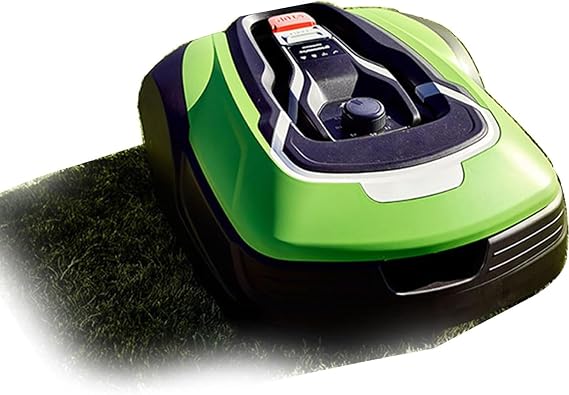 Auto Robotic Lawn Mower,Robot Lawnmower with APP Control,20-60mm Cutting Height Range and 35% Slope,IPX5 Waterproof Ultra Quiet Lawnmower Robotic for Lawns up to 1500m2