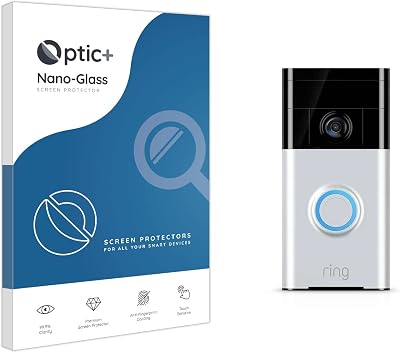 Optic Nano Glass Screen Protector for Ring Doorbell 2, 3 & 4