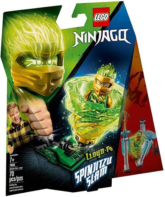 LEGO NINJAGO Spinjitzu Slam Lloyd 70681 Building Kit (70 Pieces)