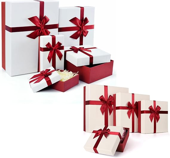 Eerbaier Gift Box for Presents, Gift Boxes with Ribbons, Luxury Gift Boxes for Gifts