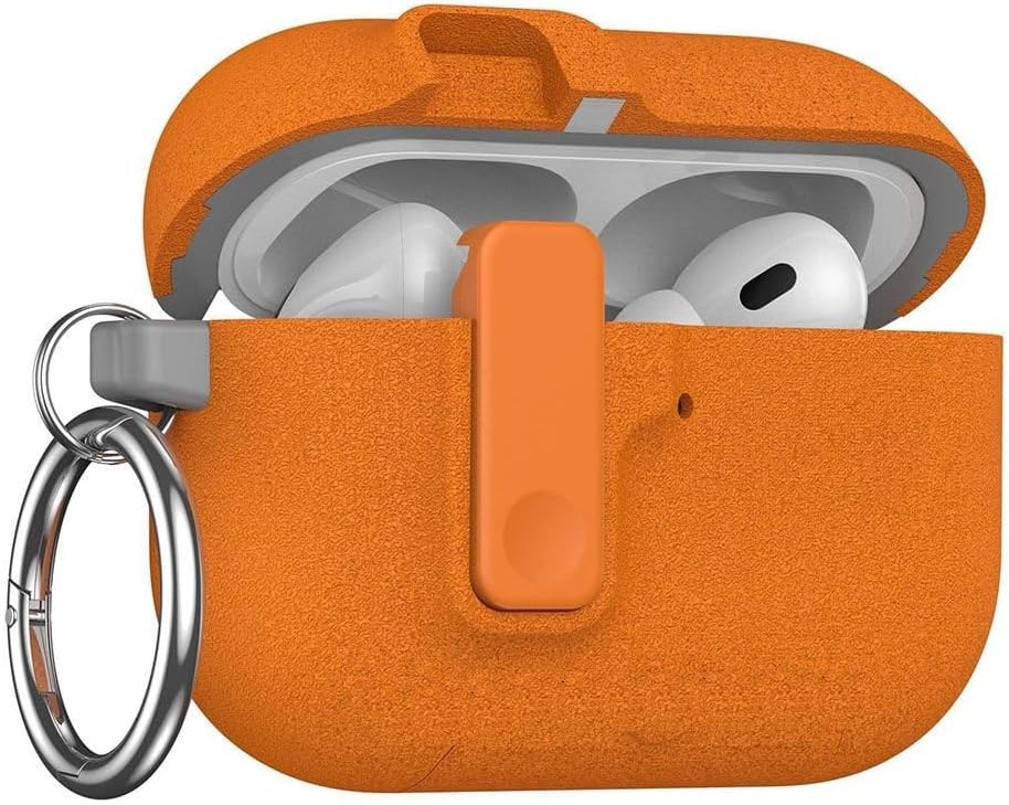 UnDePlus Airpods Pro 1. / 2. Nesil ile uyumlu Kılıf Standlı Kilitli TPU Premium Matte Trip Case