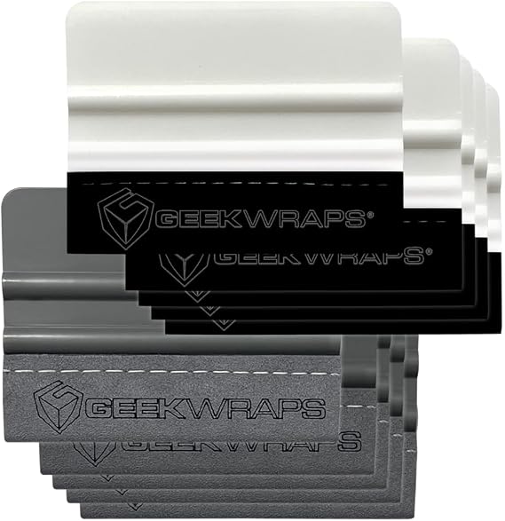 Hard and Soft Car Wrap Vinyl Applicator Squeegee Combo