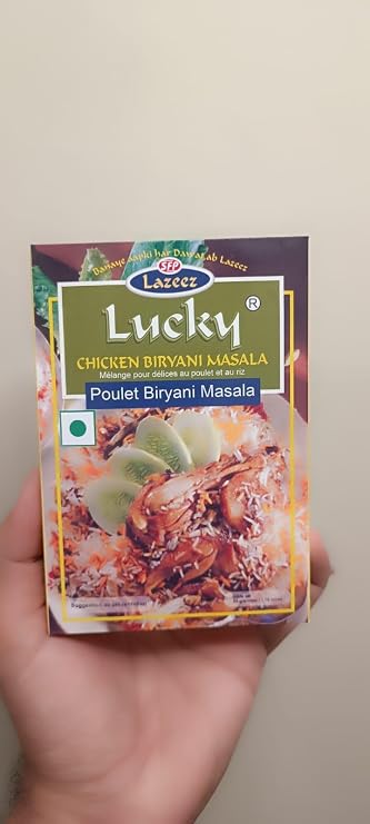 Lucky Chicken Biryani Masala 1.7 oz., Pack of 5