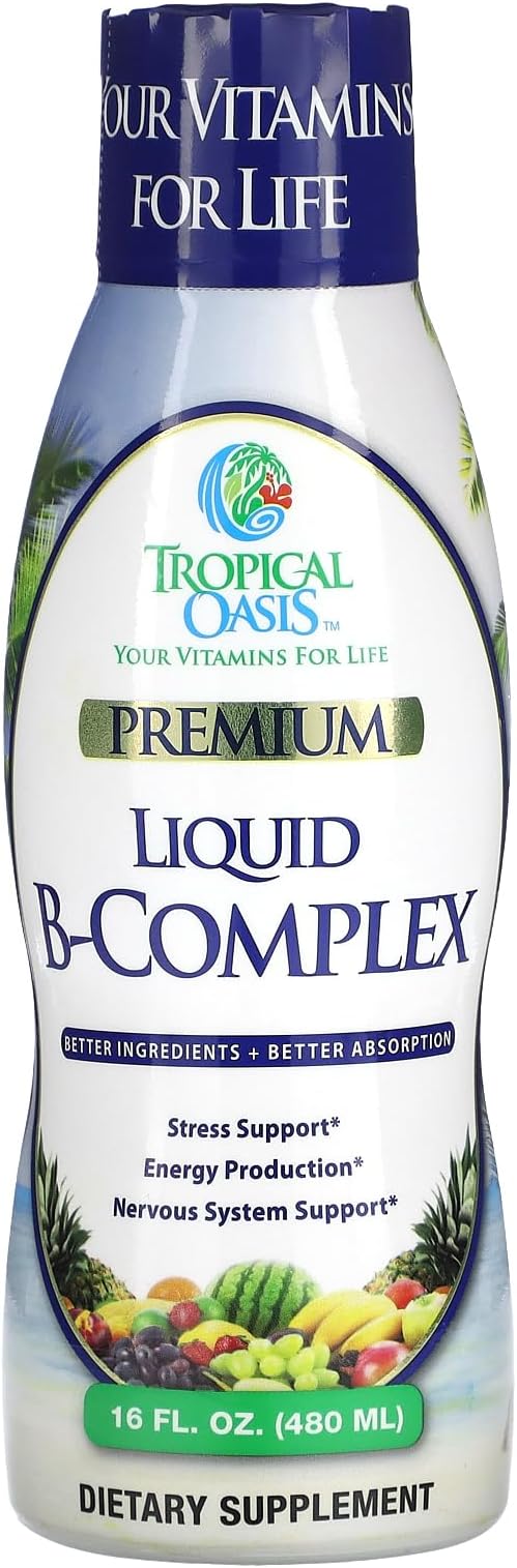 Tropical Oasis Liquid B COMPLEX (16 oz)