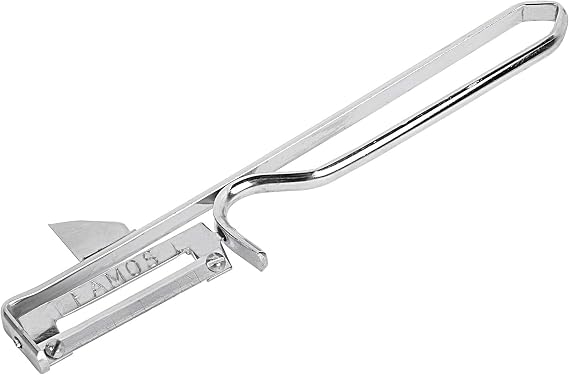 Westmark Swivel Vegetable & Fruit Peeler (Famos) with Stainless Steel Blade, Precision Swivel Kitchen Peeler with Integrated Potato Eye Remover, Potato Peeler, Apple, Lemon & Others
