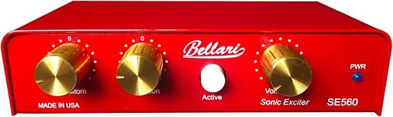 Bellari Audio Bellari SE560 Sonic Exciter - Sound Enhancer, Red