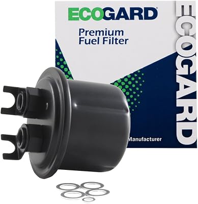 ECOGARD XF54638 Premium Fuel Filter Fits Honda Civic 1.5L 1987-1991, CRX 1.5L 1988-1991, CRX 1.6L 1988-1991, Civic 1.6L 1988-1991