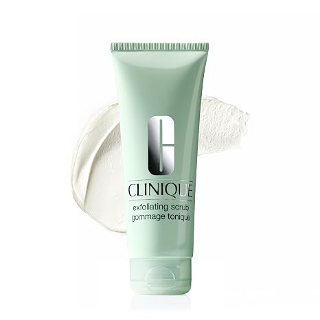 Clinique Exfoliating Face Scrub With Salicylic Acid For Oily Skin Types | Refreshing + Refining, 3.4 Fl Oz