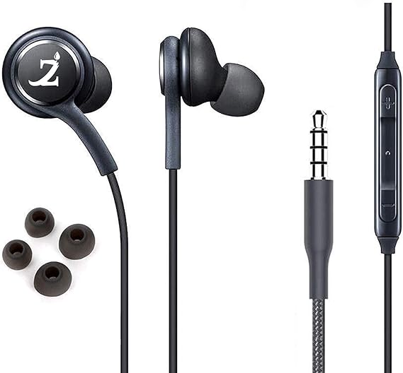 ZAMZAM PRO Stereo Headphones Works for Westinghouse WE50UT4108 50-Inch with Hands-Free Built-in Microphone Buttons + Crisp Digital Titanium Clear Audio! (3.5mm, 1/8 inch)