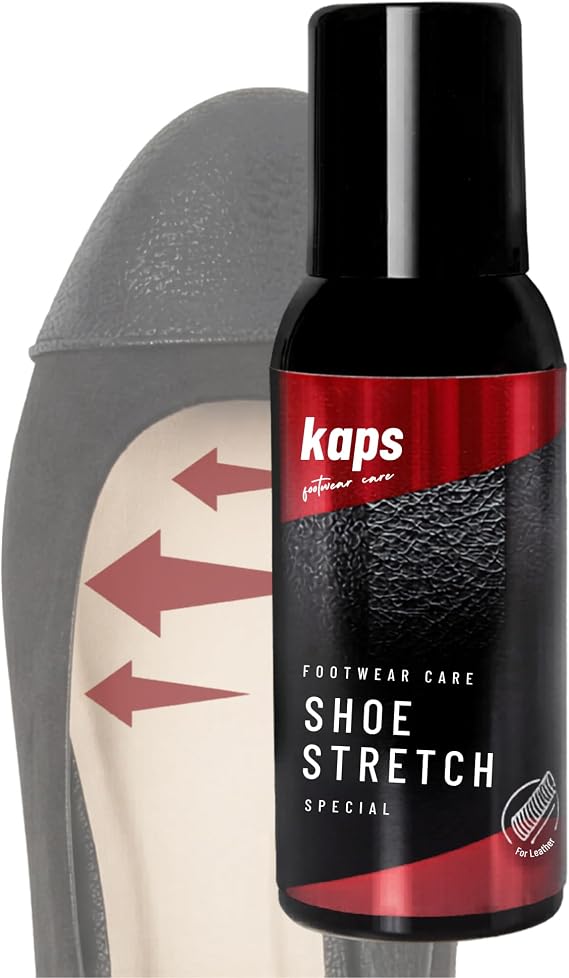 Leather Softener Shoe Stretcher Spray for Shoes, Boots and Heels - Nubuck and Suede – Safe Formula - Made in Europe - 100ml – 3.38 fl. Oz