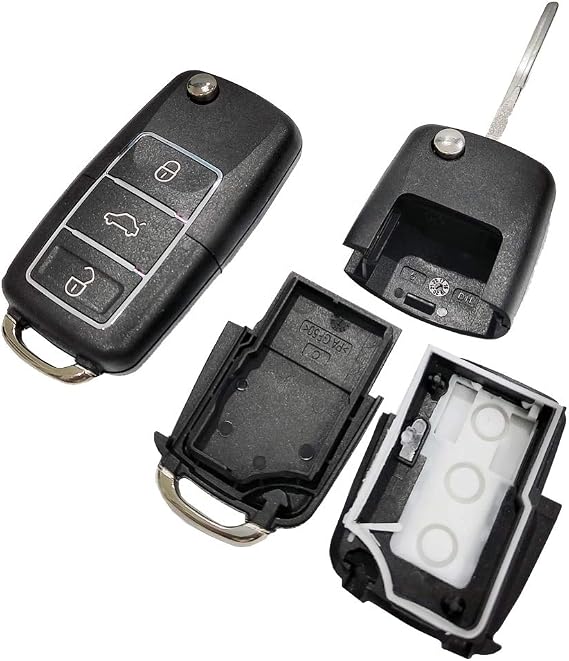 Fake Car Key Diversion Safe - Hidden Secret Compartment Stash it Box | Discreet Decoy Car Key Fob to Hide Store Money Jewelry Small Container to Keep Valuables Safe in Plain Sight Storage Keychain