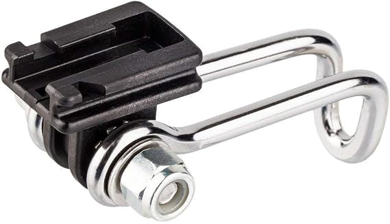 CATEYE CFB-100 Center Fork Headlight Bracket | Durable Steel Bolt-on Bicycle Fork Headight Mount AMPP Headlights, Fits Rim Brake & Cantilever Type Brakes, for Cargo, Urban