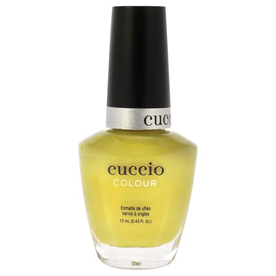 Cuccio Colour Colour Nail Polish - Triple Pigmented Formula - For Rich And True Coverage - Gives Ultra-Long-Lasting And High Shine Polish - For Incredible Durability - Seriously Celsius - 0.43 Oz