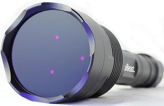 V3 365nm Black Light UV Flashlight, High Power and Long Range | High Definition Ultraviolet, Professional Grade Beam, Commercial Use, USA Stock, Engineered by uvBeast