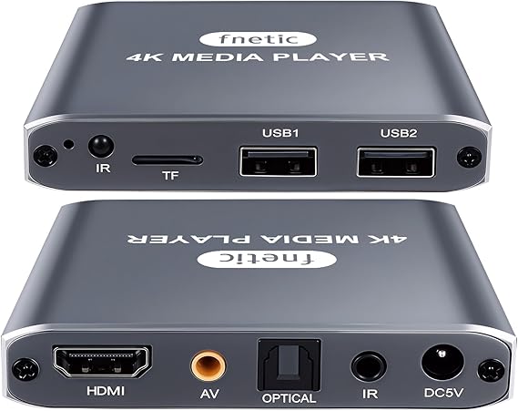 4K Full-HD USB and microSD Digital Media Player for TV Digital Signage