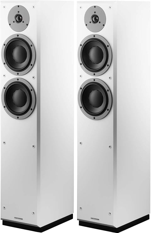 Dynaudio Emit M30 Floorstanding Speakers Satin White Pair