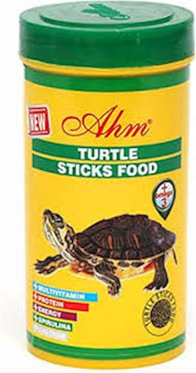Ahm Turtle Sticks Green Food 250 Ml Kaplumbağa Yemi