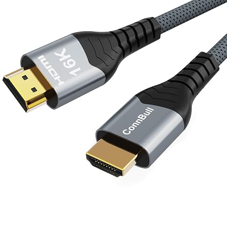16K 10K 8K HDMI 2.2 Cable 96Gbps 1.64FT, Certified High Speed HDMI Cord