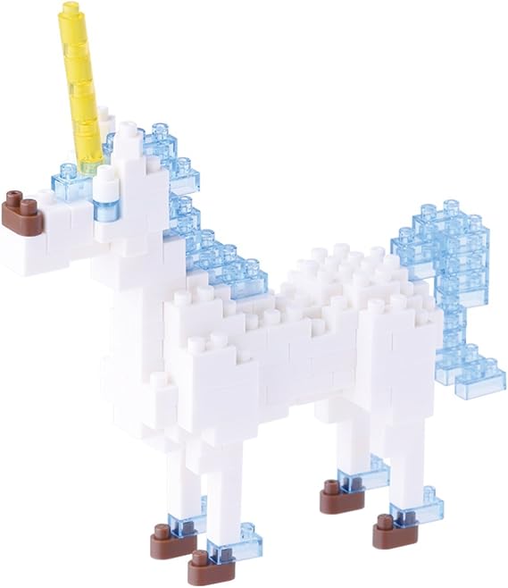 nanoblock - Fantastic Animals - Unicorn, Collection Series Building Kit