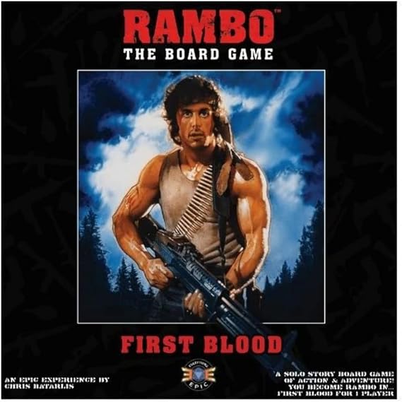 Everything Epic Games Rambo: The Board Game: First Blood EEG RAMBOFB