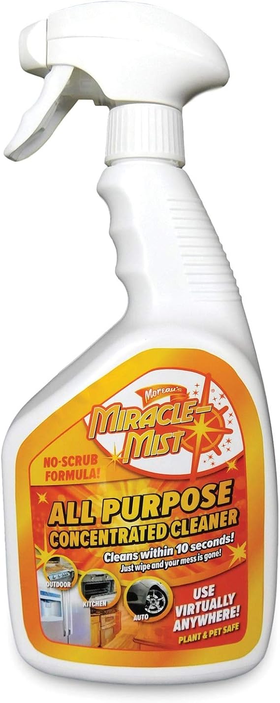 MiracleMist ENCRMMAP4 All-Purpose Concentrated Cleaner (32-Ounce Spray Bottle), Orange