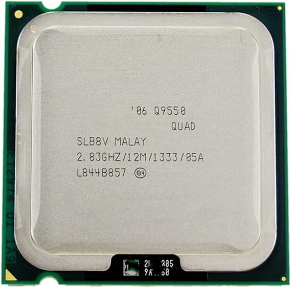 CPU 2 Quad Q9550 Processor 2.83GHz 12MB L2 Cache FSB 1333 Desktop LGA 775 CPU
