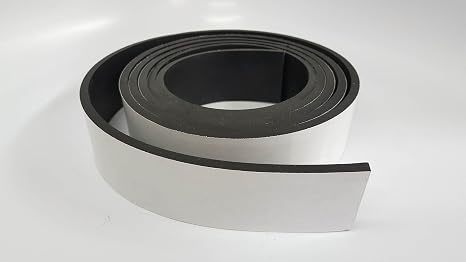 1.00" 12"x 10" Neoprene Rubber Strips 60A Medium Hardness with Adhesive Backing