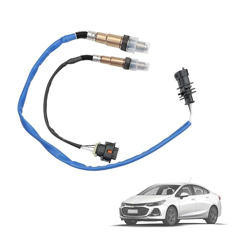 2Pcs Oxygen Sensor Upstream Downstream O2 Sensor Compatible with 2011-2016 Chevy Cruze 2012-2020 Chevy Sonic 2013-2020 Chevy Trax 1.4L L4, 2013-2021 Buick Encore 1.4L L4 Replace 234-4528 234-4529