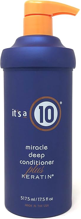 It's A 10 Miracle Deep Conditioner Plus Keratin 17.5 Oz