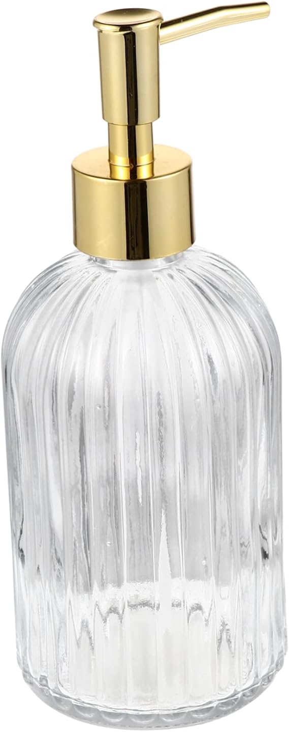 Pump Lotion Dispenser Bottles 2pcs 400ml Refillable Shampoo Container for Bathroom