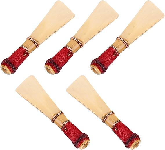 Premium Bassoon Reeds for Rich Sound with HandSelected Cane Material 5-Pack Medium Accessories for Bassoon Instruments
