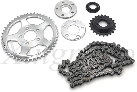 Replacement of Chain Drive Transmission Sprocket Conversion Kit for Harley Sportster 2000-2019 XL