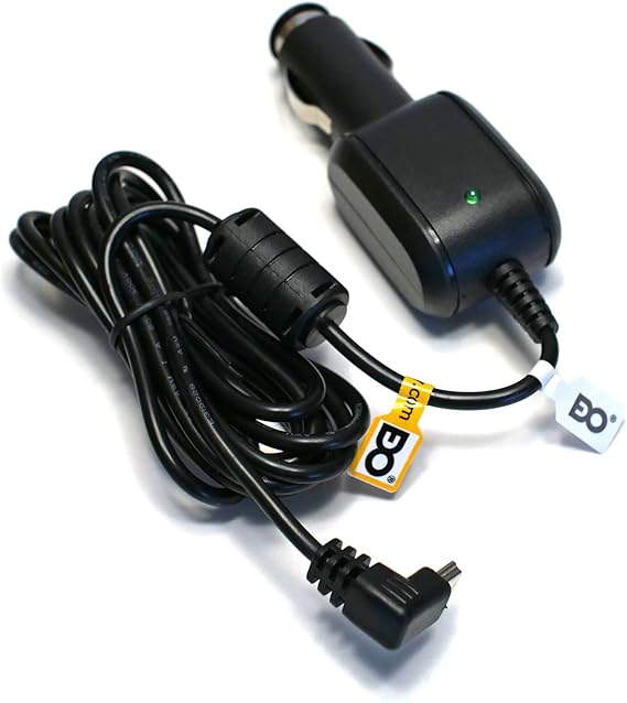 EDO Tech Replacement Car Charger for Garmin Nuvi Drive DriveSmart DriveAssist DriveTrack RV GPS TA20 Compatible Power Cord DC Vehicle Adapter
