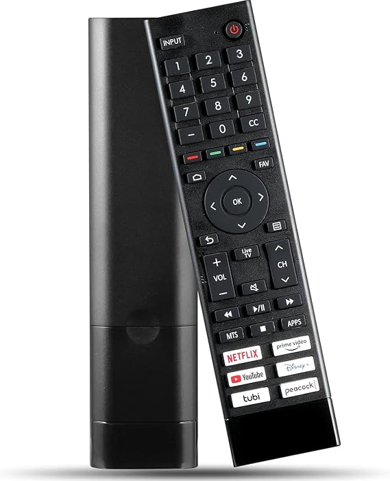 Universal TV Remote Control Compatible with All Hisense 4K UHD Android Smart TV
