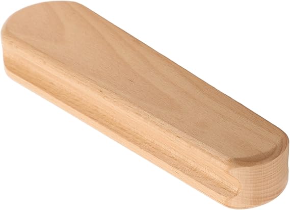 Tailors Clapper, Professional Beech Wood Quilters Clapper, Multipurpose Sewing Tool for Flattening Fabrics, Point Pressing, Clothing Wrinkle, Quilting, Embroidery, Default
