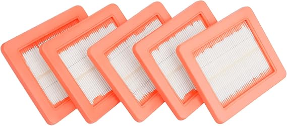 17211-Z8B-901 Air Filter Compatible with Honda GC135 GCV160 GC190 GCV135 GCV160LA1 GCV190LA Engines HRR216K6-K11 HRS216K5-K7 HRX217K1-K6 HRN216 Lawn mower 5PC
