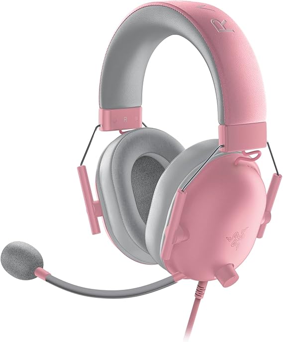 Razer BlackShark V2 X - Multi-Platform Wired Esports Headset (Triforce 50mm Driver, Advanced Passive Noise Canceling, 7.1 Surround Sound, Hyperclear Cardioid Microphone) Quartz