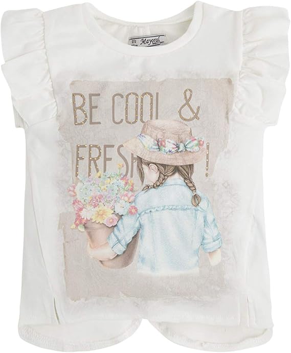 Little Girls 2T-9 Novelty Graphic Print Fashion Tank Top/Tee