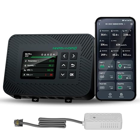 MARS HYDRO iControl Controller for Grow Tent Plant Cycle with App Control