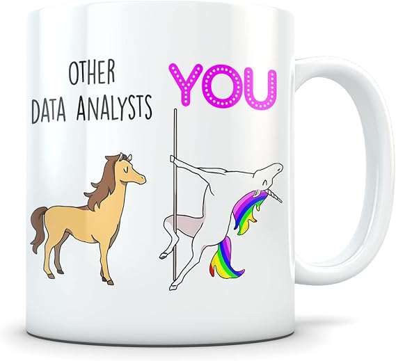 Data analyst gift, data analyst mug, data analyst coffee mug, data analyst gift idea, funny data analyst gift, data analyst cup, analyst