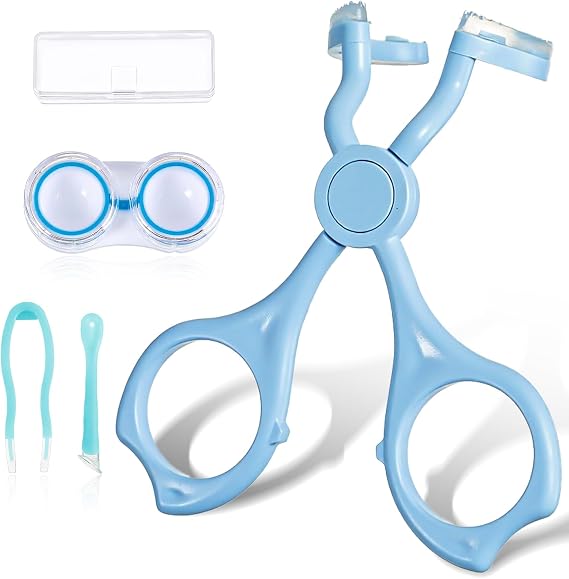 Contact Lens Applicator Tool,Contact Helper Insert/Remover,Applicator Tools Set with Eye Opener for Contacts, Tweezers, Soft Contacts Tool Remover and Inserter, Case