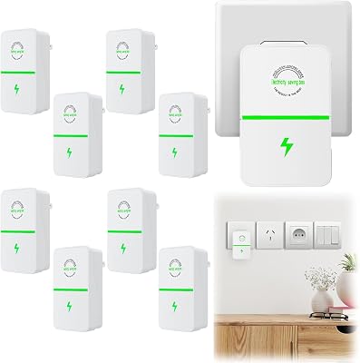 Pro-Power-Saver by Elon-Musk 2025 New Stop-watt Energy-Saving Device Electricity Savers Energy-Conservation Device Reduces Energy-Costs Stabilizes Volts Us Plug 90v-250v 30kw8PCS