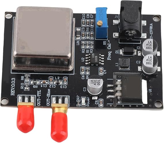 OCXO Oscillator Module 10MHz Adjustable Frequency Standard with Constant Temperature for Precision Timing and Reference