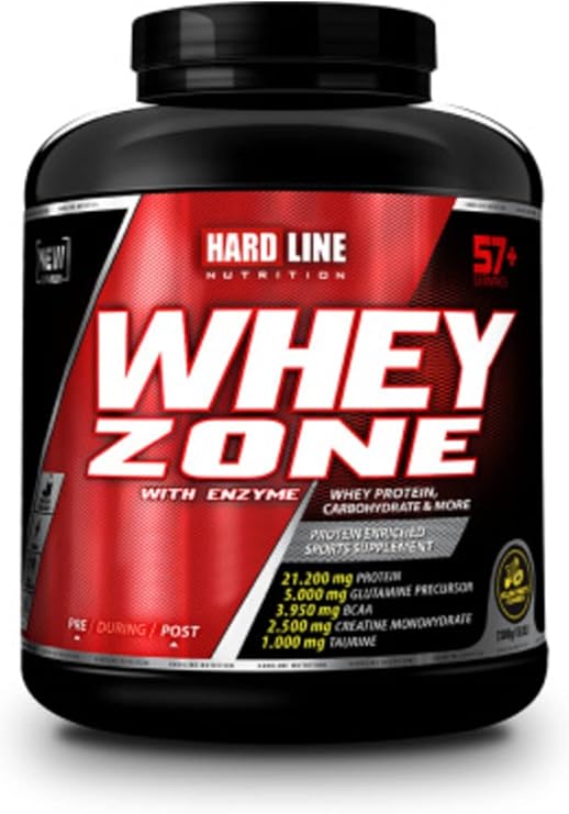 Hardline Nutrition Whey Zone Sarı Meyve Aromalı 2300 Gr