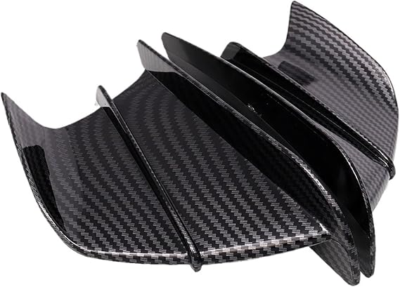 Winglet Wing Motorcycle Winglet Wing Kit Fit for Benelli TNT 125 300 600 899 1130 BN600 BJ600GS TNT125 TNT300 Fairings Accessory Spoiler(Color:Style1)