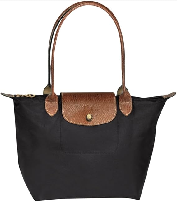 Longchamp Women's Le Pliage Sac Shopping Small Shoulder Bag, Black