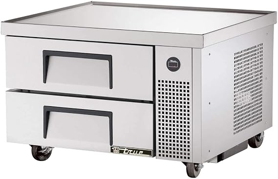 True S/S 36"W 2-Drawer Refrigerated Chef Base
